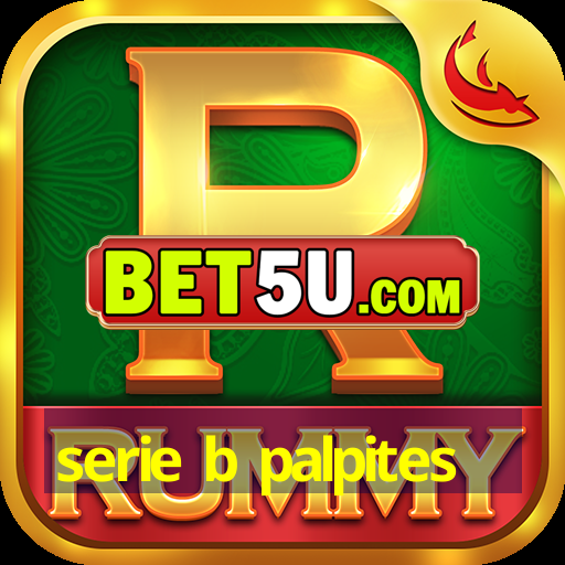 serie b palpites